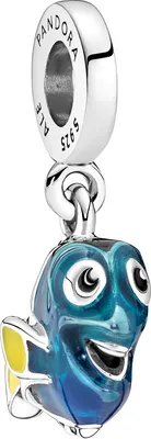 Produktbild von PandoraDisney Charm Anhänger 792025C01 Pixar Dory Silber mixed transparent Emaille Findet Nemo