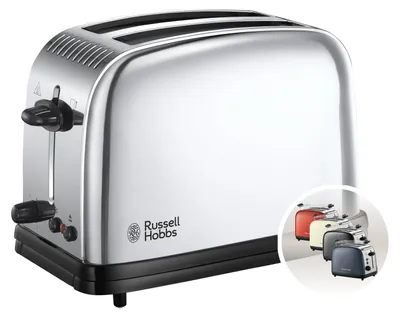 Productafbeelding van 2 plakken, roestvrijstalen broodrooster, Russell Hobbs, model 23311-56