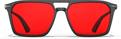Productafbeelding van Slaapbril, blauw licht blokkering, 100 procent UV400, rood, voor schermgebruik