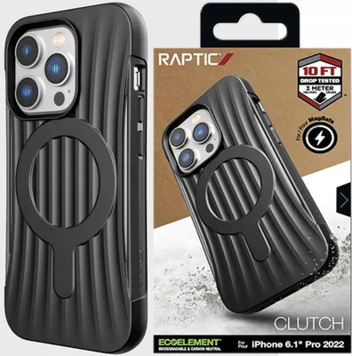 Produktbild von Raptic X-Doria Fall Fall mit Magsafe für Iphone 14 Pro Schwarz
