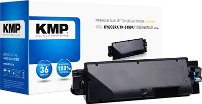 Produktbild von KMP Toner Kyocera TK-5150/TK5150 schwarz 12000 S. K-T74 remanufactured