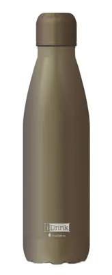 Obrázok produktu pre Kovová termoska 500 ml, nerezová, zlatá