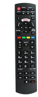 Produktbild von Ersatz Fernbedienung für Panasonic N2QAYA000152 Fernseher TV Remote Control