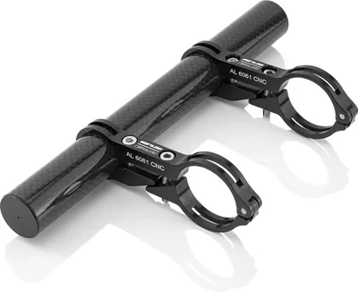 Produktbild von GUB Fahrrad Lenker Erweiterung 202mm Befestigungsadapter für Scheinwerfer, Computer, Navi usw.