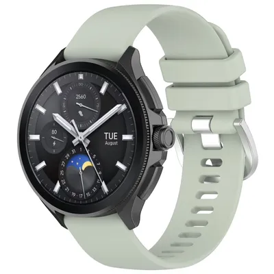 Image de Bracelet en silicone haut de gamme pour Xiaomi Watch S3, finition brillante, vert, bracelet de rechange