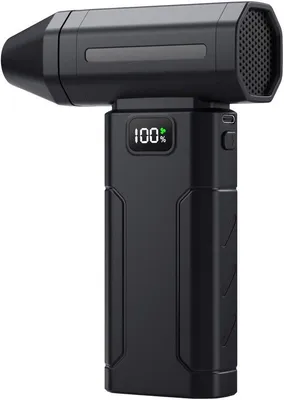 Image de Ventilateurs USB portables et rechargeables avec 6 vitesses réglables (5 vitesses + mode Turbo), batterie de 3000 mAh, idéaux pour les voyages, le camping et les sports de plein air.