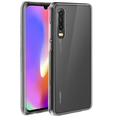 Produktbild von Avizar, Flexible Gelhülle (frosted) für Huawei P30, Transparent