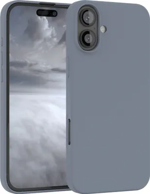 Produktbild von EAZY CASE Silikonhülle für Apple iPhone 16 Plus Silikon Backcover Schutz in Lila