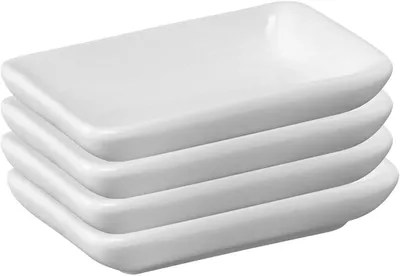 Produktbild von Westmark 4 Keramikschälchen »Tapas + Friends«, rechteckig, 7,8 x 5 x 6975224A