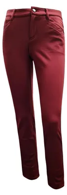 Produktbild von Alberto Golf Damen Golfhose Jana, wasserabweisend, weinrot, Gr. 42