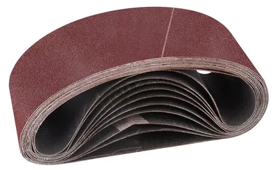 Productafbeelding van Schuurband, 8 stuks, 65x410 mm, korrelgrootte 80. 65X410, korrelgrootte 80