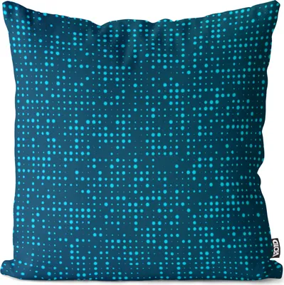 Produktbild von VOID Pixel Blau Grün Kissenbezug Kissenhülle Sofakissen Kissen Deko Outdoor-Kissen Dekokissen
