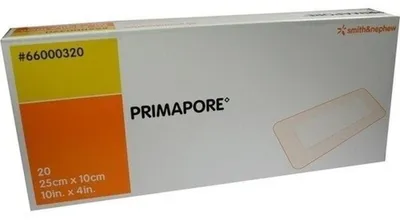 Obrázek produktu pro Primapore, 25 x 10 cm Balení: 20 kusů | Balení (20 ks)