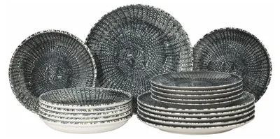 Produktbild von Rosenthal Sandora Darkblue Tellerset 18tlg