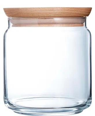 Image de Boîtes de conservation en bois Pure Jar, 75 cl - lot de 6