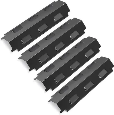 Immagine prodotto di Piastra di riscaldamento per grill Nexgrill 720-0783E 720-0830H 720-0896 720-0896B 720-0898 720-0896C - Deflettori in acciaio inossidabile - Ricambi - 37 cm - Grillmaster 720-0697