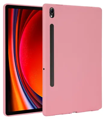 Produktbild von Für Samsung Galaxy Tab S10 FE / S9 / S9 FE / S8 TPU Silikon Hülle Tablet Case Ultra dünn Cover Rosa