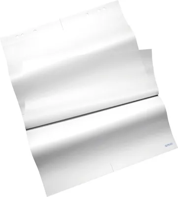 Immagine prodotto di blocco per lavagna a fogli mobili herlitz, 20 fogli, bianco, 680 x 990 mm 80 g/m², senza legno, con microperforazione, arrotolato - 5 pezzi (10834133)