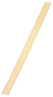 Messing Flachstange 1,6x13x305 mm, H62, voll, 1 Stück, DIY, Industrie