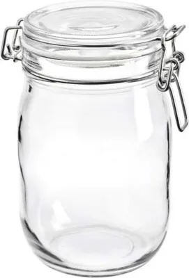 Produktbild von Weckglas - Vorratsglas - Transparent - 1 Liter - 1 Stück