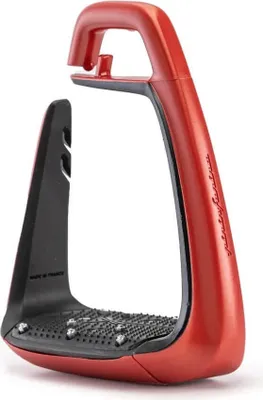 Produktbild von Freejump Steigbügel Soft Up Classic Pearl Red/Black
