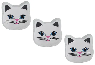 Produktbild von 3 Handwärmer Taschenwärmer Taschenheizung Wärmekissen Wärmer Katze 3er SET