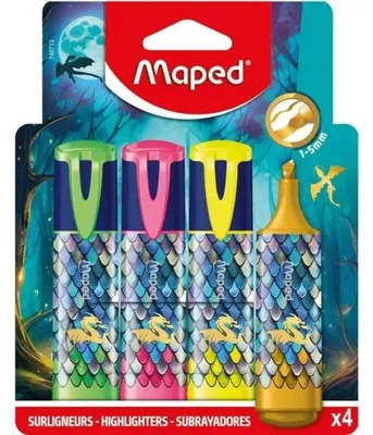 Immagine prodotto di maped 740713 maped DRAGON Textmarker farbsortiert, 4 St.