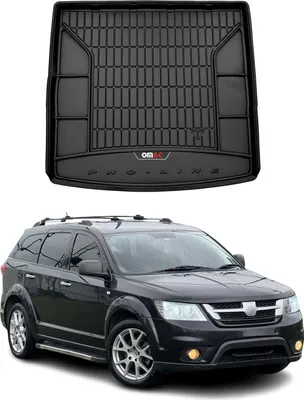 Image de Tapis de Coffre pour Fiat Freemont 2011-2015 TPE Noir