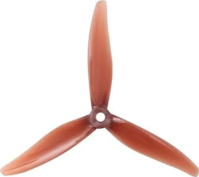 Produktbild von Gemfan Hurricane 51366 FURY 5 Zoll 3-Blatt Propeller Litchi Red (2CW+2CCW)