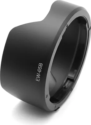 Produktbild von CELLONIC Gegenlichtblende kompatibel mit Canon EF 24mm f/2.8 IS USM / EF 28mm f/2.8 IS USM - Bajonett EW-65B Objektiv Sonnenblende Kamera Streulichtblende Lens Hood