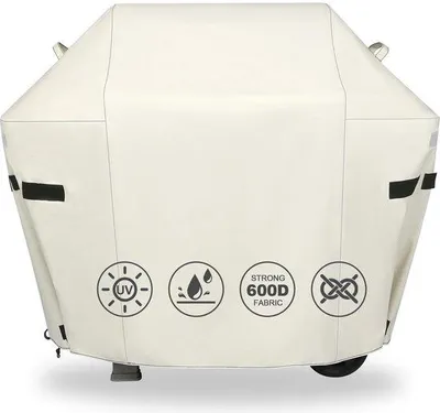 Obrázek produktu pro Kryt na gril pro řadu Spirit 300, 130 x 45 x 107 cm, vodotěsný, odolný proti povětrnostním vlivům, odolný proti UV záření, 600D, béžový