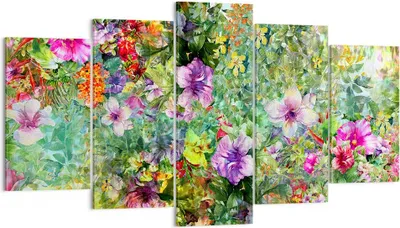 Produktbild von Bild auf Leinwand - Leinwandbild - blume sommer natur - 160x85cm - Wand Bild - Wanddeko - Leinwanddruck - Bilder - Kunstdruck - Wanddekoration - Leinwand bilder - Wandkunst - EA160x85-3842