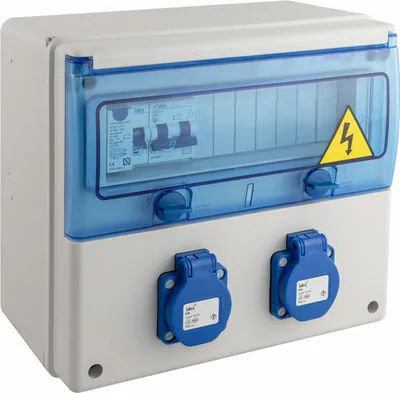 Productafbeelding van Elektrische schakelkast Solera 1311a-i25, industrieel model, afmetingen 27 x 16 x 25 cm, IP54, 16 A