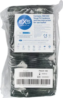 Image de EXS Snug Fit - Préservatifs - 100 pièces