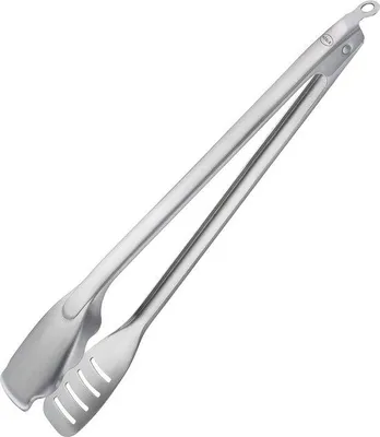 Produktbild von Famanu Grillzange mit großem Drehbereich - Edelstahl 18/10, ergonomisch, spülmaschinenfest