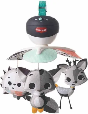 Produktbild von Baby-Musik-Box für Wiege und Kinderwagen, 3-fach, 0+ Monate, 5 Melodien, 30 Minuten Musik