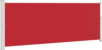 Obrázek produktu pro vidaXL Boční výsuvná markýza 180x500 cm Červená