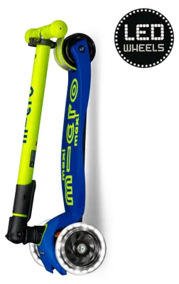 Produktbild von Micro Maxi Micro – faltbar, LED, Blau, Orange, Gelb, Neon