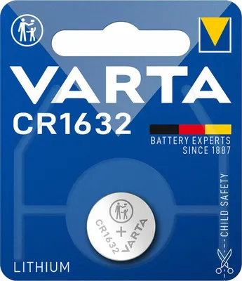 Produktbild von Lithium-Knopfzelle Varta CR1632 3 V 1.55 V