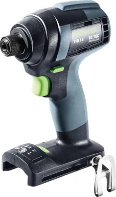 Produktbild von Festool TID 18-Basic, Schlagschrauber, Pistolengriff, 1/4", Schwarz, Blau, 3200 RPM, 1200 RPM