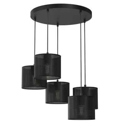 Produktbild von Euluna Pendelleuchte 'Jovin' in schwarz aus Metall