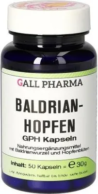 Produktbild von GALL PHARMA Baldrian-Hopfen GPH Kapseln, 50 St. Kapseln