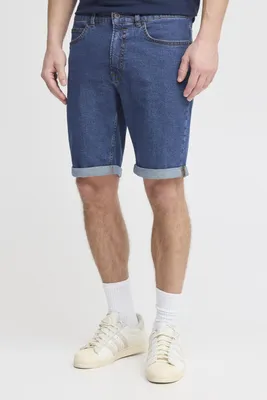 Produktbild von !SOLID SDMITTEL Herren Jeans Shorts Kurze Den im Hose Baumwollmischung regular fit