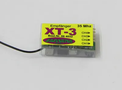 Immagine prodotto di Ricevitore Jamara XT3 35MHz 064032