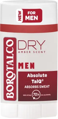Produktbild von Borotalco - Men Dry Amber Scent Deo Stick 40ml
