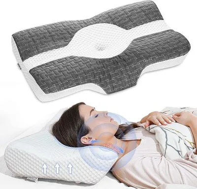 Productafbeelding van Famanu nekkussen, ergonomisch ontwerp - 58 x 38 cm