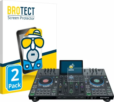 Produktbild von 2x BROTECT Schutzfolie für Denon DJ Prime 4+ Displayschutz Displayschutzfolie Folie Matt Entspiegelungsfolie