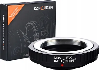 Zdjęcie produktu dla Adapter K&F do FUJIFILM FUJI FX X na M-39 M39 / KF06.104