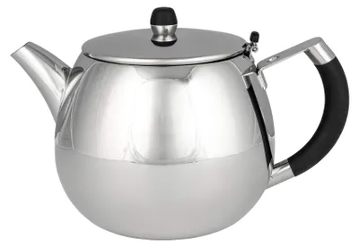 Doppelwandige Teekanne 0,6 l mit Sieb, Edelstahl
