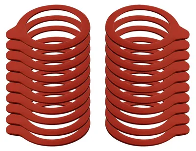 20 Einmachringe 74 x 86 mm für runde Gläser 80 mm